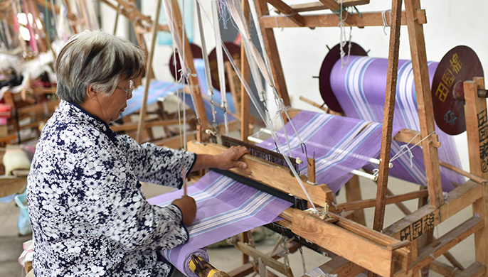 河北衡水:發展手織粗布產業 助力脫貧攻堅