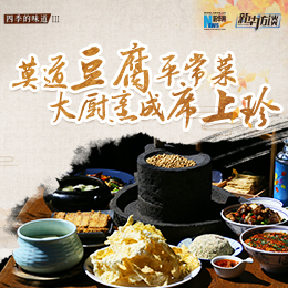 莫道豆腐平常菜，大廚烹成席上珍