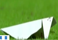 從天而降！球迷看臺玩丟紙飛機擊中球員